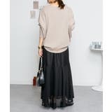 ドルマンスリーブボートネックTシャツ | atONE | 詳細画像55 