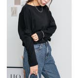 ドルマンスリーブボートネックTシャツ | atONE | 詳細画像58 