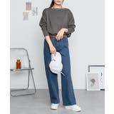 ドルマンスリーブボートネックTシャツ | atONE | 詳細画像67 