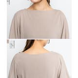 ドルマンスリーブボートネックTシャツ | atONE | 詳細画像79 