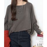 ドルマンスリーブボートネックTシャツ | atONE | 詳細画像9 