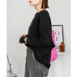 ドルマンスリーブVネックTシャツ | atONE | 詳細画像10