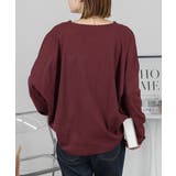 ドルマンスリーブVネックTシャツ | atONE | 詳細画像17