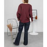 ドルマンスリーブVネックTシャツ | atONE | 詳細画像20