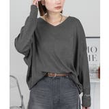 ドルマンスリーブVネックTシャツ | atONE | 詳細画像21