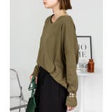 ドルマンスリーブVネックTシャツ | atONE | 詳細画像34