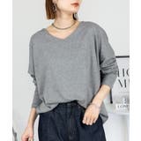 ドルマンスリーブVネックTシャツ | atONE | 詳細画像39