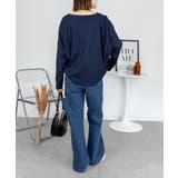 ドルマンスリーブVネックTシャツ | atONE | 詳細画像50