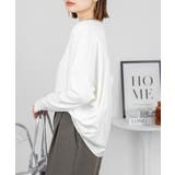 ドルマンスリーブVネックTシャツ | atONE | 詳細画像52