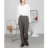 ドルマンスリーブVネックTシャツ | atONE | 詳細画像54