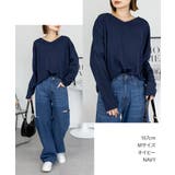 ドルマンスリーブVネックTシャツ | atONE | 詳細画像63