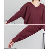 ドルマンスリーブVネックTシャツ | atONE | 詳細画像66