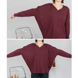 ドルマンスリーブVネックTシャツ | atONE | 詳細画像67