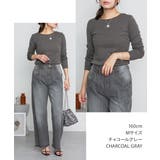 ロングスリーブコンパクトTシャツ | atONE | 詳細画像37