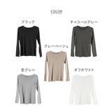 ロングスリーブコンパクトTシャツ | atONE | 詳細画像75