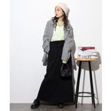 ミニ裏毛セミタイトマキシスカート | atONE | 詳細画像15 