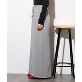 ミニ裏毛セミタイトマキシスカート | atONE | 詳細画像23 