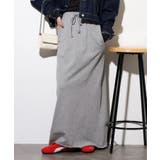 ミニ裏毛セミタイトマキシスカート | atONE | 詳細画像3 