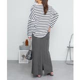 ミニ裏毛セミタイトマキシスカート | atONE | 詳細画像41 