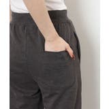 ミニ裏毛セミフレアパンツ | atONE | 詳細画像17 