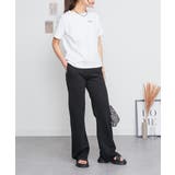 ミニ裏毛セミフレアパンツ | atONE | 詳細画像26 