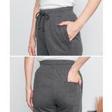 ミニ裏毛セミフレアパンツ | atONE | 詳細画像36 