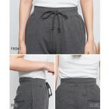 ミニ裏毛セミフレアパンツ | atONE | 詳細画像37 