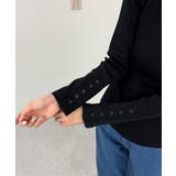 袖口ボタンリブロングTシャツ | atONE | 詳細画像22