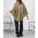 ドロップショルダーギャザースリーブカットソー | atONE | 詳細画像25 