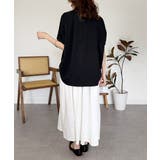 バルーンスリーブ5分袖Ｔシャツ | atONE | 詳細画像10 