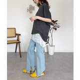 バルーンスリーブ5分袖Ｔシャツ | atONE | 詳細画像16 