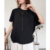 バルーンスリーブ5分袖Ｔシャツ | atONE | 詳細画像4 