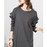 ダブルフリル長袖ワンピース | atONE | 詳細画像12 