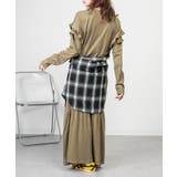 ダブルフリル長袖ワンピース | atONE | 詳細画像31 