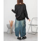 バックダブル長袖Tシャツ | atONE | 詳細画像9 