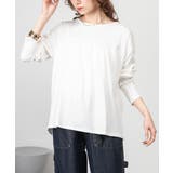 バックダブル長袖Tシャツ | atONE | 詳細画像11 
