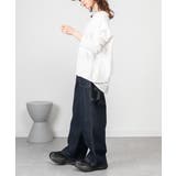 バックダブル長袖Tシャツ | atONE | 詳細画像15 