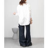 バックダブル長袖Tシャツ | atONE | 詳細画像16 