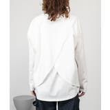 バックダブル長袖Tシャツ | atONE | 詳細画像24 