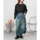 バックダブル長袖Tシャツ | atONE | 詳細画像7 