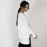コットンニットドルマンカーディガン ドルマンシルエット ビッグシルエット | atONE | 詳細画像21