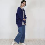 コットンニットドルマンカーディガン ドルマンシルエット ビッグシルエット | atONE | 詳細画像24