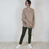 コットンニットドルマンカーディガン ドルマンシルエット ビッグシルエット | atONE | 詳細画像29