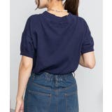 Vネックドルマン半袖綿ニット セーター カーディガン | atONE | 詳細画像19 