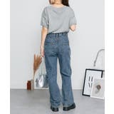 Vネックドルマン半袖綿ニット セーター カーディガン | atONE | 詳細画像29 