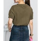 Vネックドルマン半袖綿ニット セーター カーディガン | atONE | 詳細画像33 