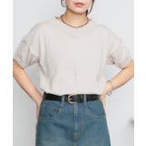 Vネックドルマン半袖綿ニット セーター カーディガン | atONE | 詳細画像45 