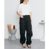 Vネックドルマン半袖綿ニット セーター カーディガン | atONE | 詳細画像55 