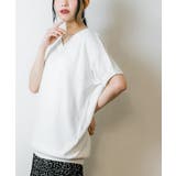 Vネックドルマン半袖綿ニット セーター カーディガン | atONE | 詳細画像66 