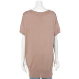 Vネックドルマン半袖綿ニット セーター カーディガン | atONE | 詳細画像12